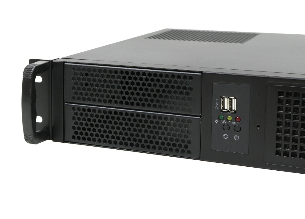19" Server Gehäuse 2HE / 2U IPCC238 nur 38cm kurz