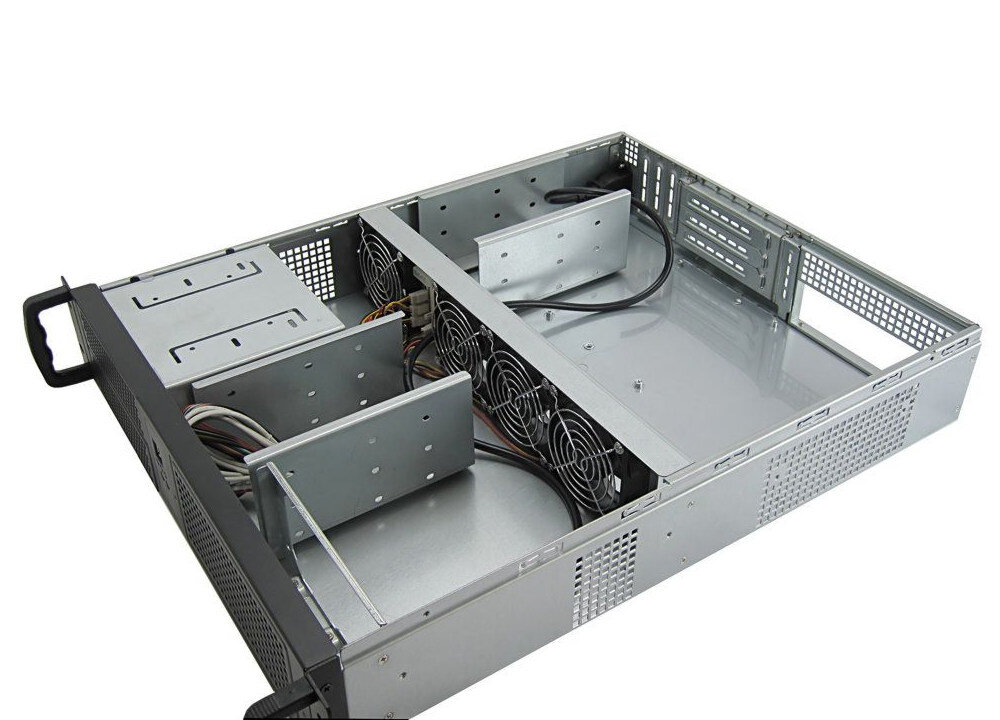 19" Server Gehäuse 2HE / 2U IPCE266B 55cm tief