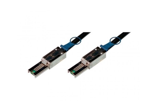 Mini SAS connector cable external / SFF-8088 <> SFF-8088 / 1m