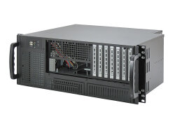 19" Server Gehäuse 4HE / 4U - IPC-E420 - Frontaccess / 35,5cm