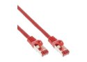 Network patch-cable S/FTP, Cat.6, 250MHz, red, 30m