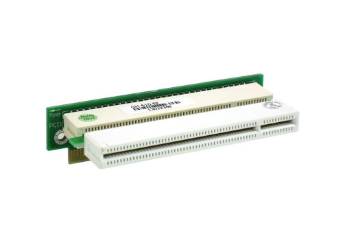Set: 32bit PCI riser-card with extender for 19" IPC chassis with 1U
