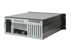 19-inch ATX rack-mount 4U server case - black