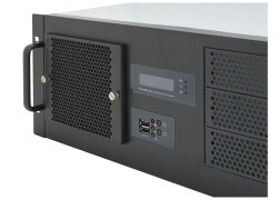 19-inch ATX rack-mount 4U server case - IPC-G438 - 38cm depth