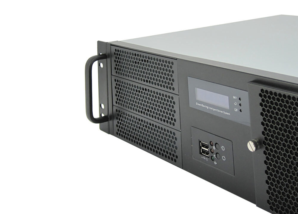 19" Server Gehäuse 3HE / 3U IPCG338 nur 38cm kurz