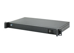 19-inch 1U server-system short Emu A1FL - Atom, mini ITX, fanless
