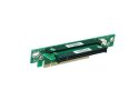 Set: PCIe x16 riser card with extender for 19" IPC chassis with 1U