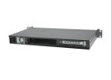 19" 1HE Server-Gehäuse IPC-C125B / mini ITX / 25cm kurz / ohne Netzteil