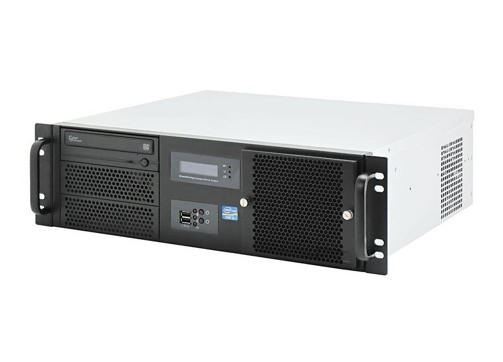 19-inch 3U rack-mount server-system 'Taipan S1' - Core i3 i5, 38cm sh
