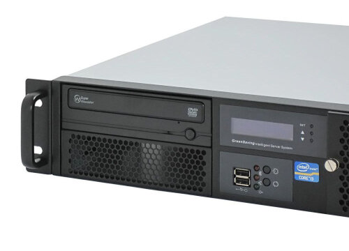 19" Server 2HE kurz Dingo S4 - Core i3 i5 i7, RAID, 38cm