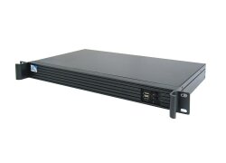 19" Mini Server 1HE kurz Emu A5 - Dual-Core Celeron, mini ITX, Dual LAN