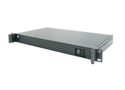 19" Mini Server 1HE kurz Emu A6 - Quad-Core Celeron, mini ITX, Dual LAN