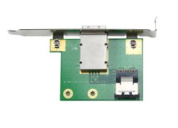 Mini SAS slot-bracket adapter SFF-8088 to SFF-8087 / full-height