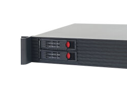 19" 1,5HE Server-Gehäuse IPC-N1528R / mini ITX...