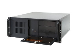 19" Server Gehäuse 4HE / 4U - ATX - 48cm tief -...
