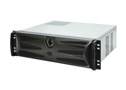 19" Server Gehäuse 3HE / 3U - IPC-E338 - 38cm kurz, abschließbar
