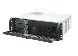 19" Server Gehäuse 3HE / 3U - IPC-E338 - 38cm kurz, abschließbar