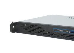 19" 1HE Server-Gehäuse 1U-K-125L / mini-ITX / 25cm kurz / ohne Netzteil