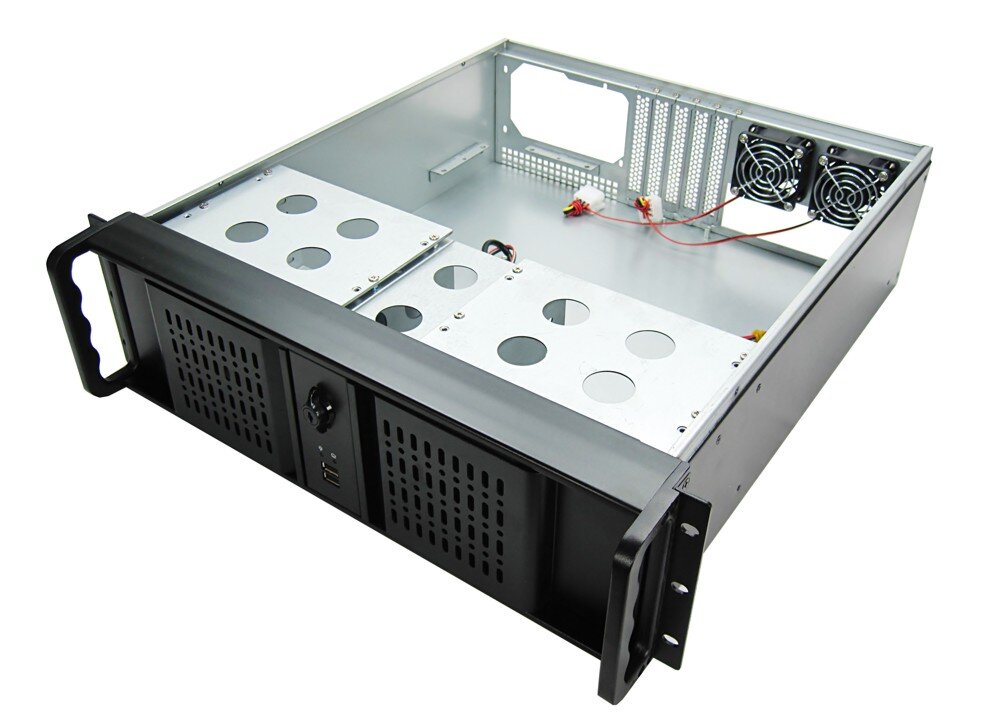 19-inch ATX rack-mount 3U server case - IPC 3U-3098-S - 53cm length