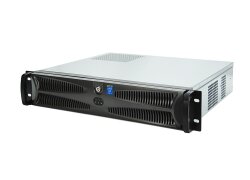 19-inch silent 2U rack-mount server-system Dingo S8.1 silent - Core i3 i5 i7, Dual LAN, 38cm short
