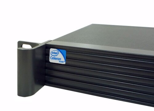 19-inch 1U server-system short Emu A6.1 silent - quad-core Celeron, silent-version