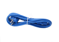 Netzkabel / Anschlusskabel / Kaltgeräte-Stromkabel 1,8m blau