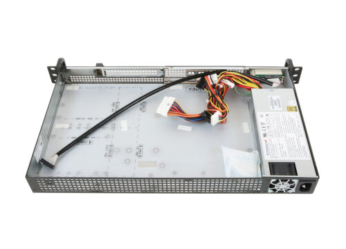 19-inch 1U Supermicro SuperChassis CSE-505-203B 200W - 25cm depth - f
