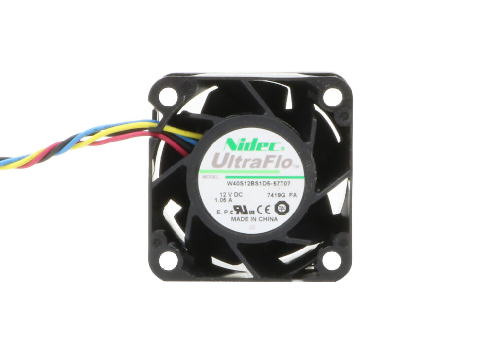 40mm SuperMicro casefan FAN0154L4 PWM turbofan / 22.500 rpm