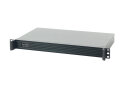19" 1HE Server-Gehäuse 1U-K-126L / mini-ITX / 25cm kurz / ohne Netzteil