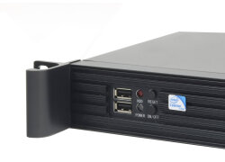 19-inch 1U server-system short Emu A1-J4105 - quad-core Celeron, mini ITX