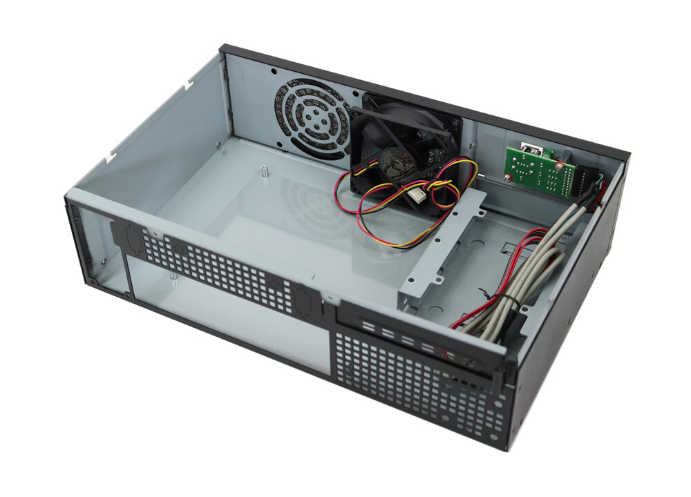 Mini Server Internal Mini-202B Mini Server Gehäuse - Wallmount-fähig / mini ITX