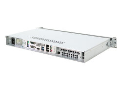 19" Mini Server 1HE kurz Emu A1-J4105 FL - Celeron, lüfterlos / fanless
