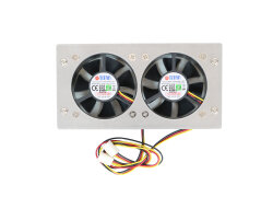 Fan module with 2 x 60mm silent fans in two 5 1/4 inch...