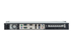 19" Mini Server 1HE kurz Emu A6-J3455 silent - Quad-Core Celeron, mini ITX, Dual LAN