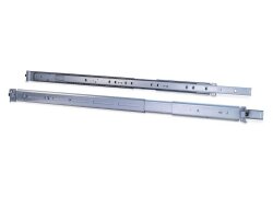 1U 650mm telescopic sliding-rails for long 19 inch server chassis with 1U
