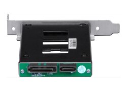 2,5 Zoll HDD/SSD Wechselrahmen N-17SS-P für PCI/PCIe Slotblende / abschließbar