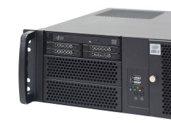 19-inch 3U rack-mount server-system  Taipan S8-Q470 PRO - Core i3 i5 i7 i9, Quad LAN, 38cm short