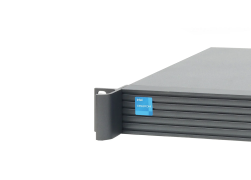 19-inch 1U server-system short Emu A1-N4120-23 Silent - quad-core Celeron, mini ITX