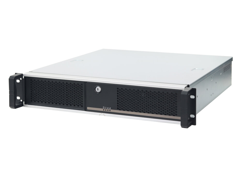 19-inch ATX rack-mount 2U server case - Chenbro RM24100-L2 - with fro