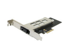 NVMe M.2 SSD Wechselrahmen JJ-GP-101M2-Br PCIe Adapter...