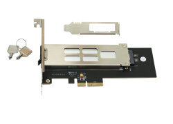 NVMe M.2 SSD removable frame JJ-GP-101M2-Br PCIe adapter...