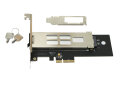 NVMe M.2 SSD removable frame JJ-GP-101M2-Br PCIe adapter card