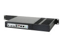 19" Mini Server 1HE kurz Emu S6-H610 FL - i3 i5, i7, i9 Dual LAN, lüfterlos / fanless