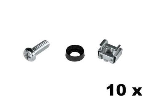 Universal screw kit for 19" rack-mounted chassis and cabinets