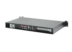 19" Mini Server 1HE kurz Emu A1 - Atom, mini ITX