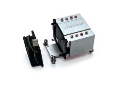 Dynatron A47 2HE / ITX CPU-Lüfter / Kühler - Sockel AMD AM4 AM5