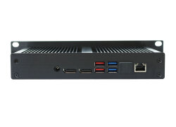 10" mini IPC system 1U ultra-short Emu UX1-N100 Fanless - quad-core intel N100