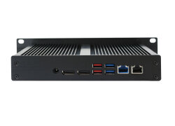 10" Mini IPC System 1HE ultrakurz Emu UX2-N200 Fanless - Quad-Core intel N200