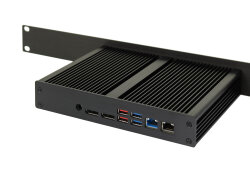 10" Mini IPC System 1HE ultrakurz Emu UX2-N200 Fanless - Quad-Core intel N200