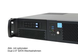 19" Server 2HE kurz Dingo S82-C262 Performance - Core i5 i7 XEON, 38cm